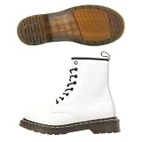 Dr Martens 1460 White Ladies Boots Shoes - R11821100 by Dr. Martens
