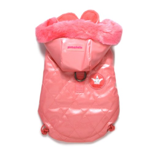 ジェレミー ダウン ジャケット [ ピンク ] 犬服のジャンパー・ダウン・ブルゾン 【S】