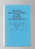 Trophic relationships in the marine environment