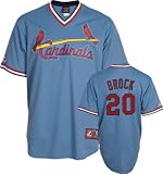 Lou Brock St. Louis Cardinals Cooperstown Replica Jersey