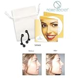 Nosesecret Kit -Nose Reshaper. Invisible Nose Inserts That Correct Your Nose Instanly