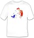T-shirt with human, body, individuals, feeding, individual, persons, humans, food, people, woman, standing, bird, person