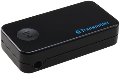 AGPtek® High quality 2nd Generation Wireless Bluetooth Transmitter With Speak Function (Black)