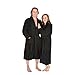 Alexander Del Rossa Men's Thick Terry Cloth Cotton Bathrobe