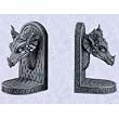 Mystical Gothic Dragon Bookends Book end ends (The Digital Angel)