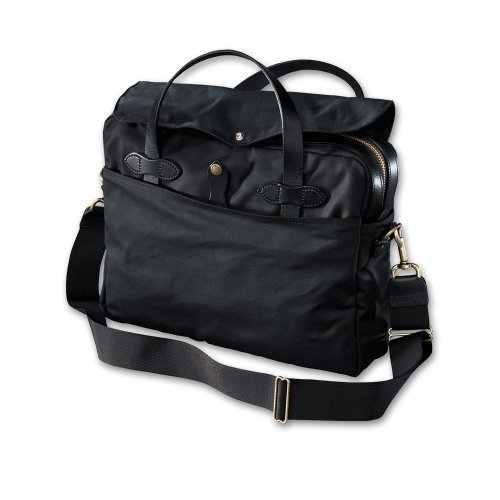 Filson Tin Cloth Original Briefcase One Size Black Office Store