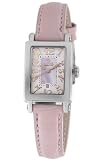 Gevril Womens 8048R Super Mini Quartz Pink Mother of Pearl Dress Watch