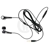 Brand New Black Genuine Samsung Stereo Handsfree/Headphones/Earphones/Earpiece W/Remote + Mic For Samsung Galaxy 5 GT-i5500 EUROPA