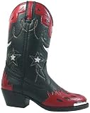 Smoky Mountain Kids Synthetic Rodeo Retro Western Boot