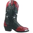 Smoky Mountain Kids Synthetic Rodeo Retro Western Boot