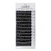 Lashview Semi-permanent Mink Eyelash Extensions Individual Eyelashes 0.20 C 12 Rows