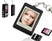 1.5 Key Ring & Pendent Photo Viewer with Built-in Memory for 107 Pictures - Plug & Play with No Need to Install Driver