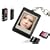 August DP150A 1.5" Key Ring & Pendent Photo Viewer with Built-in Memory for 107 Pictures - Plug & Play with No Need to Install Driver