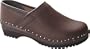 Troentorp Bastad Clogs Women's Van Gogh Wooden Clogs,Cocoa Nubuck,EU 40 M