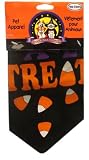 Halloween Pumpkin Print Bandana Collar Cover