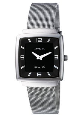 Invicta Women's 5159 Slim Collection Square Stainless Steel Mesh Watch