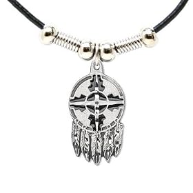 Earth Spirit Necklace - Diamond Cut Southwestern Shield