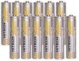 Hitech - 12 AAA Rechargeable Batteries for GeoTrax Working Town Train Railway