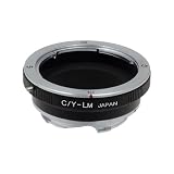 Fotodiox Lens Mount Adapter, Contax/Yashica (Also Known as c/y cy Lens) Lens to Leica M Adapter, fits Leica M3 · M2 · M1 · M4 · M5 · CL · M6 · MP · M7 · M8 · M9, Hexar RF · Epson R-D1 · 35mm Bessa · Cosina Voigtländer · Minolta CLE · Rollei 35 RF · Zeiss Ikon