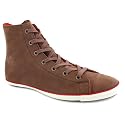 Converse All Star Light Hi 525883C Womens Leather Laced Trainers