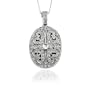 Sterling Silver 1/4 ct. Cubic Zirconia Fashion Locket Pendant with Chain