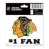 CHICAGO BLACKHAWKS 3"X4" ULTRA DECAL WINDOW CLING