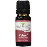 Vetiver (Vetiveria Zizanoides)Essential Oil. 10 ml (1/3 oz). 100% Pure, Undiluted, Therapeutic Grade.