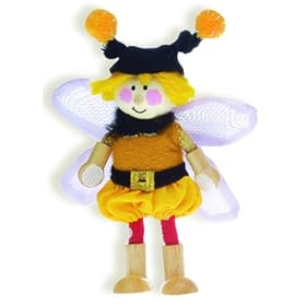 Le Toy Van Wooden Billy Bee Fairy Doll