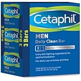 Cetaphil Men Daily Clean Bars, 13.5 Ounce