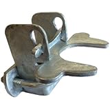 Kennel Gate Latch, 1-3/8" Frame Galvanized Steel