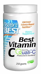 Doctor's Best Vitamin C Feat Quali-C Capsules, 250 Gram