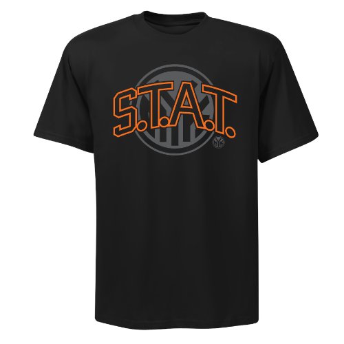 NBA Youth New York Knicks Amar'e Stoudemire Notorious Short Sleeve Tee, Black, Medium