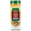 Tone's Finest Quality Citrus Grill Seasoning No MSG Net Weight 10.5 oz