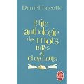 Petite anthologie des mots rares et charmants