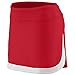 Augusta Sportswear Women's Action Color Block Skort L Red/White
