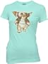 Gremlins - vintage Gizmo walking Jr / Womens T-shirt in Tahiti Blue-Nla, Size: Medium
