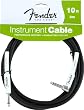 Fender 10' Angle Instrument Cable - Black