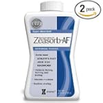 Zeasorb Super Absorbant Antifungal Powder, Foot Care, 2.5-Ounce Bottles (Pack of 2) [Package may vary]