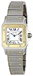 Cartier Santos Two Tone 18kt Yellow Gold and Steel Ladies Watch W20012C4 Cartier Santos Two Tone 18kt Yellow Gold and Steel Ladies Watch W20012C4