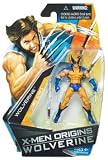 X-Men Origins Wolverine Comic Series 3 3/4 Inch Action Figure Wolverine with Blue and Yellow Suit