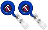 Minnesota Twins - MLB Badge Reels (2 Pack)