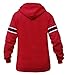 Women's Ohio State Buckeyes Athletic Hoodies Sporty Sweatshirts - Red