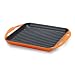 Kitchen & Housewares : Le Creuset 9-1/2-Inch Square Skinny Grill, Flame