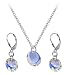 Jewelry : Clear AB Swarovski Crystal Sterling Silver Earrings 16