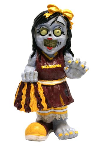 NFL Washington Redskins Cheerleader Team Zombie Figurine