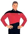 Star Trek The Next Generation Uniform Shirt Costume (Red) - Adult Small