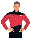 Star Trek The Next Generation Uniform Shirt Costume (Red)