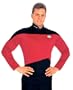 Star Trek The Next Generation Uniform Shirt Costume (Red)