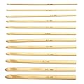 12X 15cm H�kelnadeln Stricknadeln St�rke 3-10mm Bambus