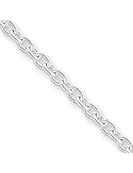 Sterling Silver 2.75mm Cable Chain 16 Inches